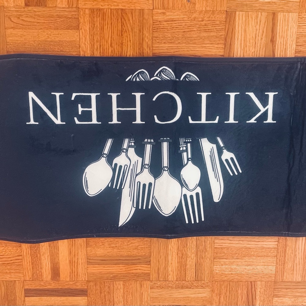 Black Kitchen Mat Set - Picture 6 of 7
